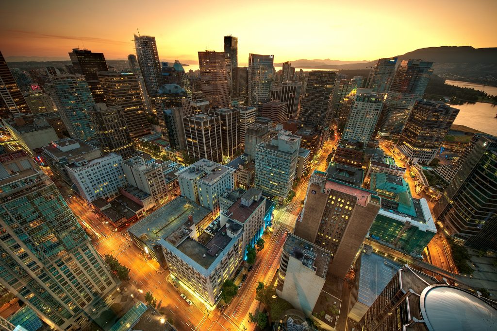 downtown_vancouver_sunset
